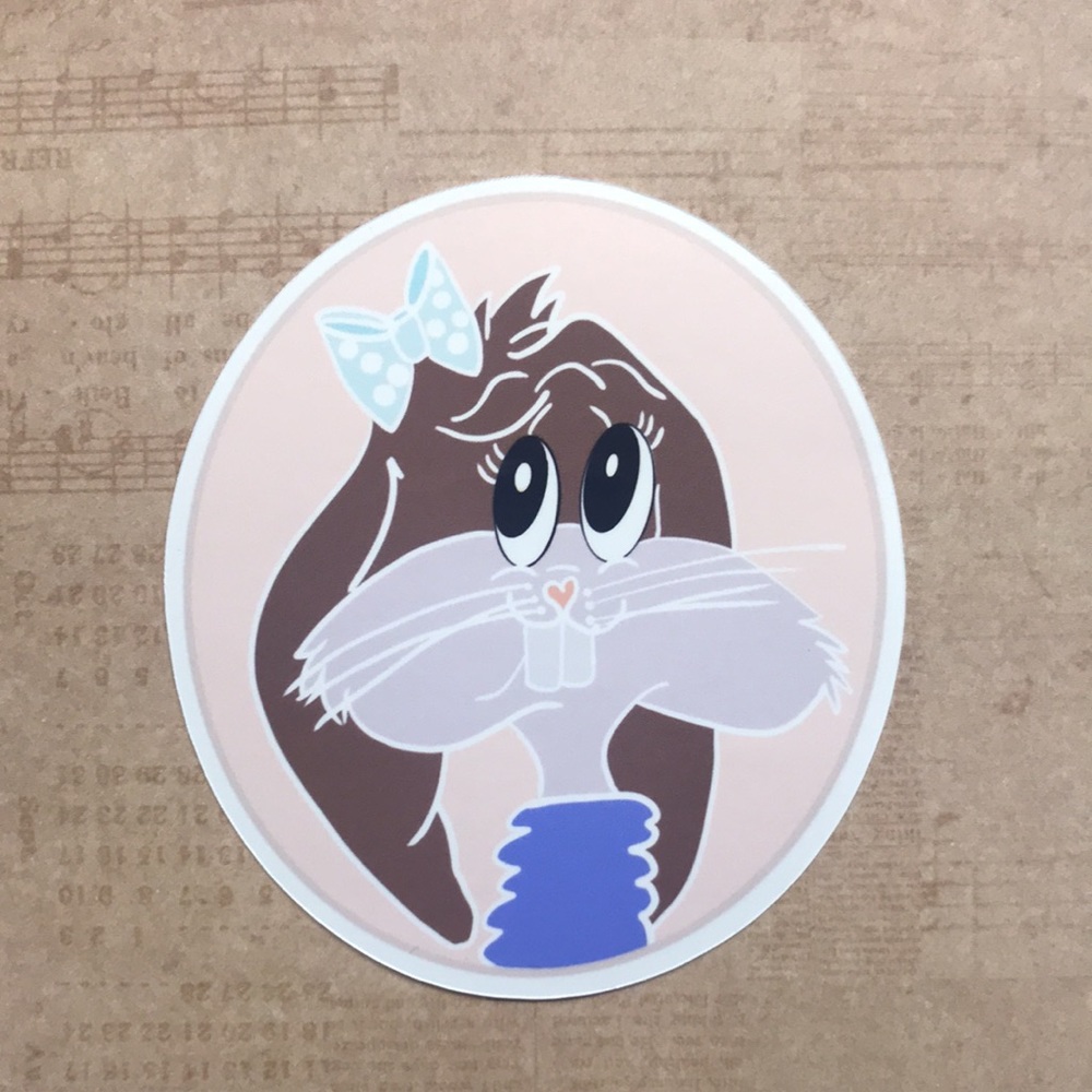 Bunny Stickers made from home - Picture 9 of 12